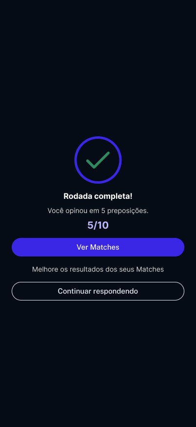 Registrar opinião